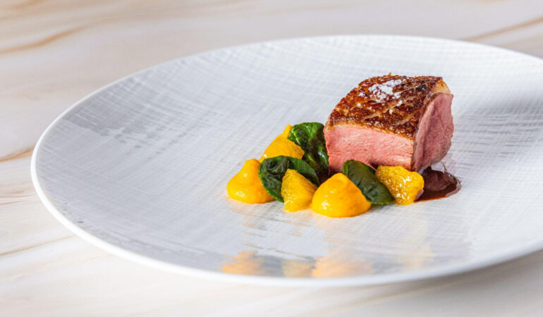 dîner gastronomique à domicile Megève